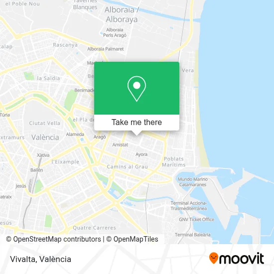 Vivalta map