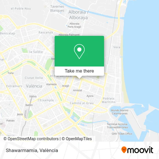 Shawarmamia map