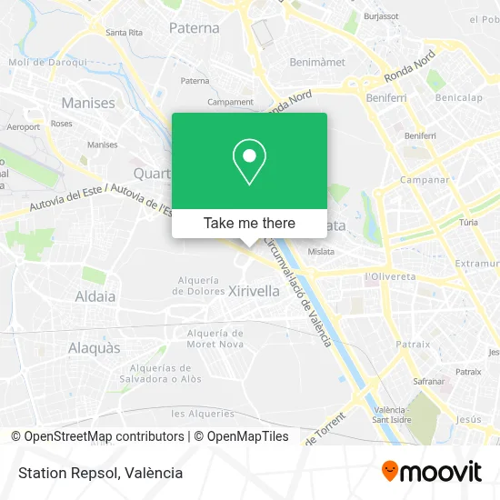 Station Repsol map