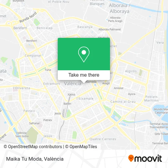 Maika Tu Moda map