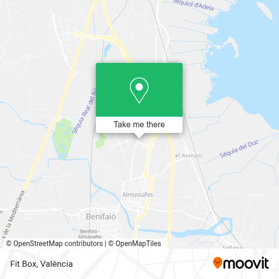 Fit Box map