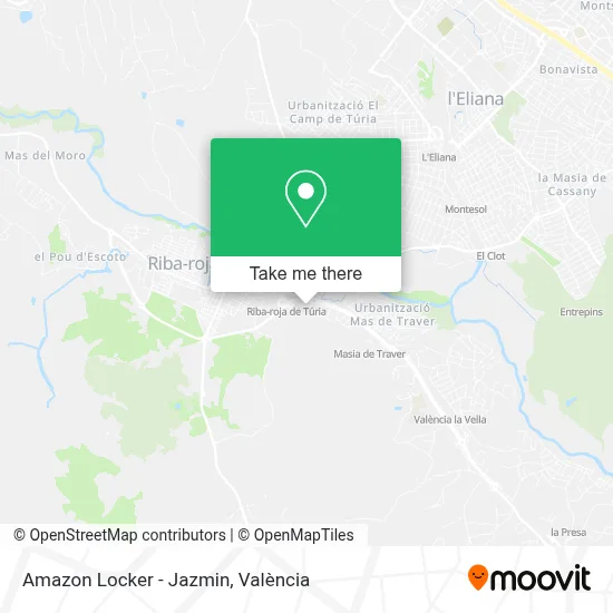Amazon Locker - Jazmin map