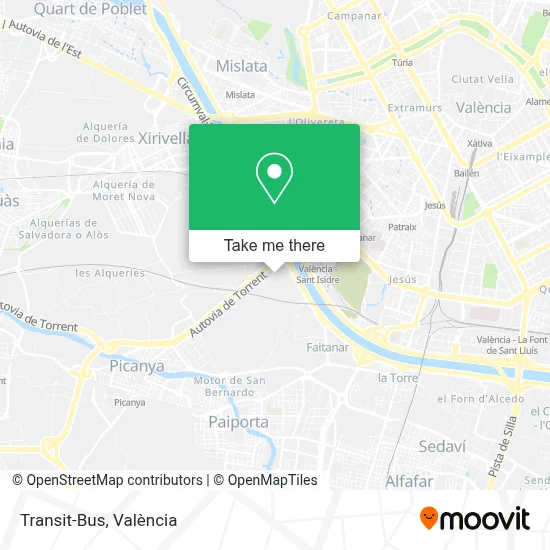 Transit-Bus map