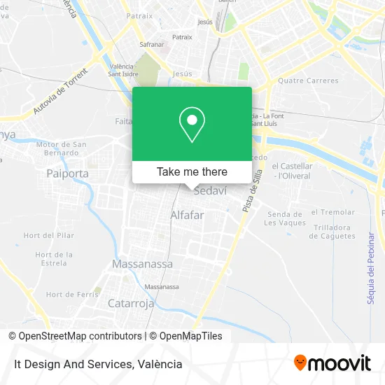 It Design And Services map