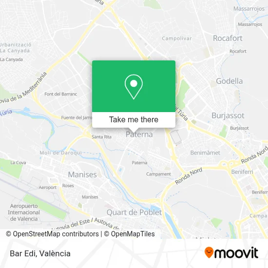 Bar Edi map