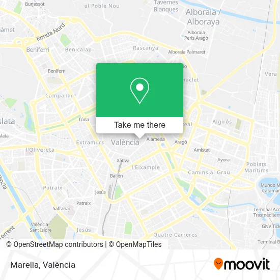 Marella map