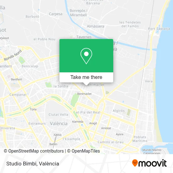 Studio Bimbi map