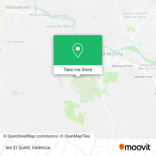 Ies El Quint map