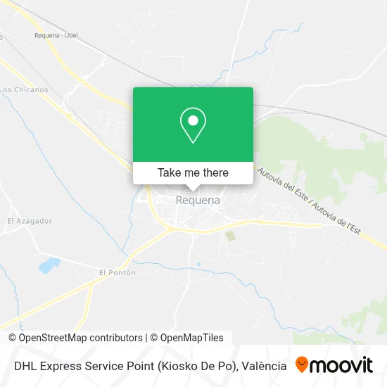 DHL Express Service Point (Kiosko De Po) map