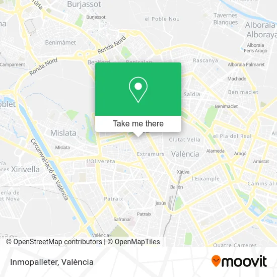 Inmopalleter map