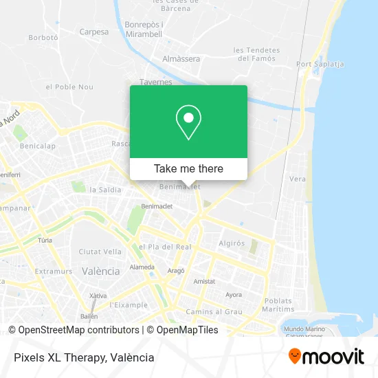 Pixels XL Therapy map
