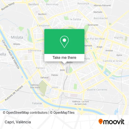 Capri map