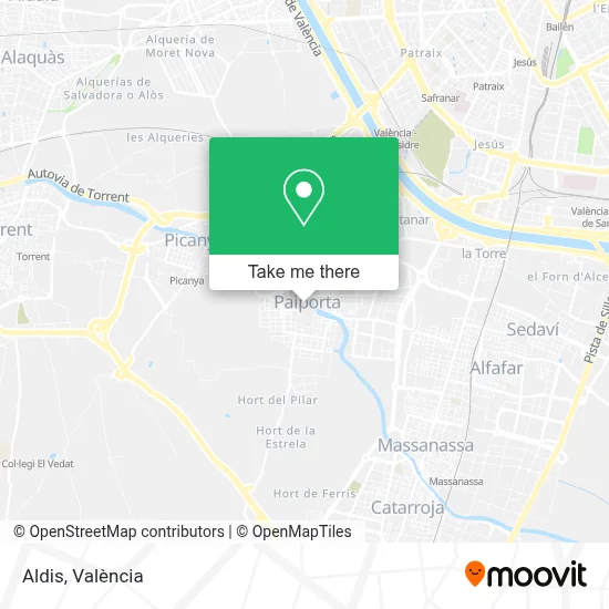 Aldis map