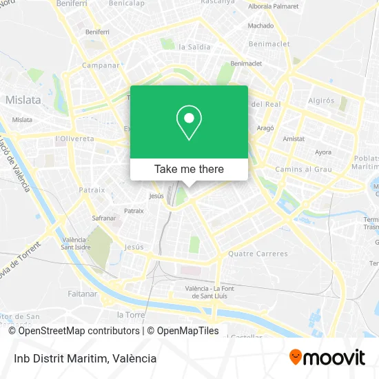 Inb Distrit Maritim map