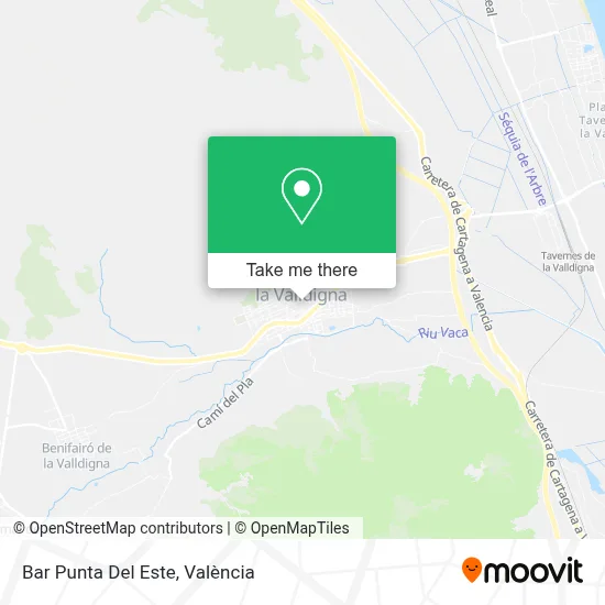 Bar Punta Del Este map