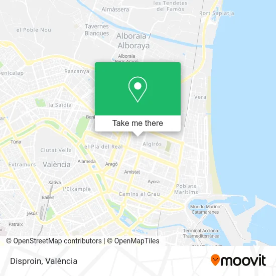Disproin map