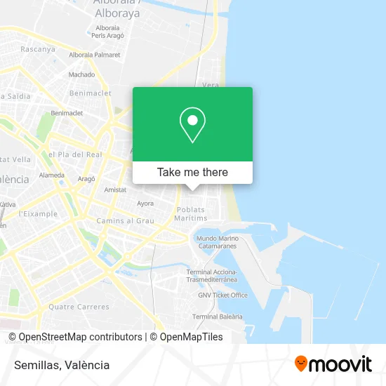 Semillas map