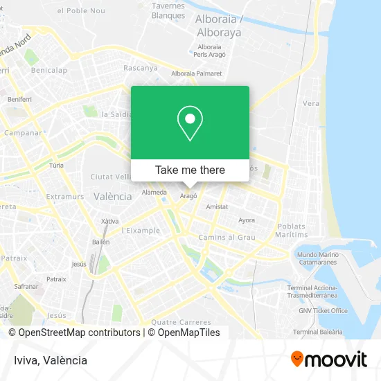 Iviva map