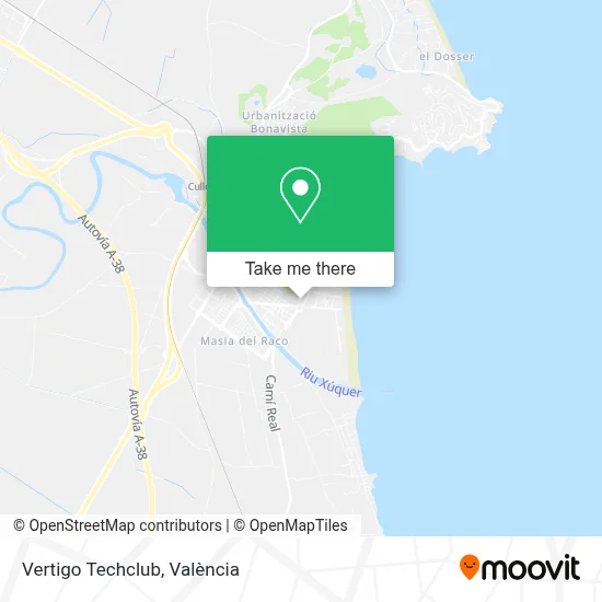 Vertigo Techclub map