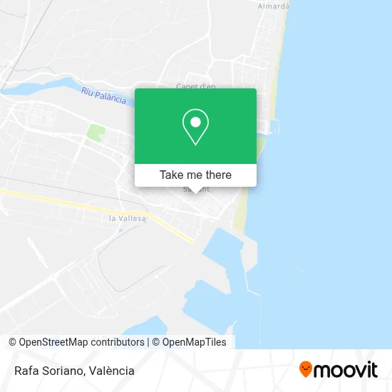 Rafa Soriano map