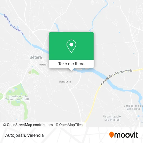 Autojosan map