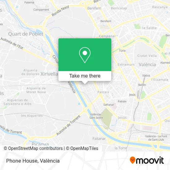 Phone House map