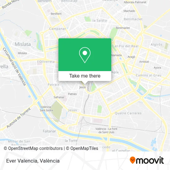 Ever Valencia map