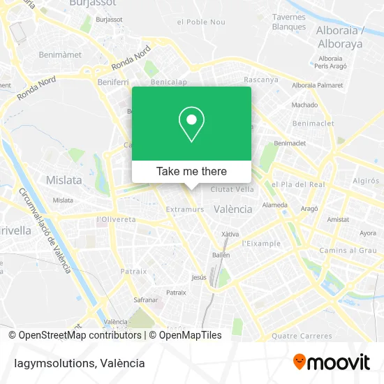 Iagymsolutions map