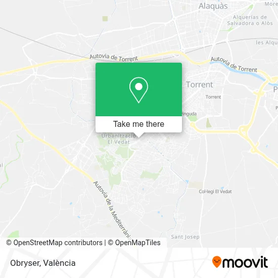 Obryser map