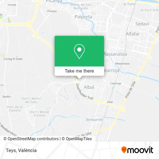 Teys map