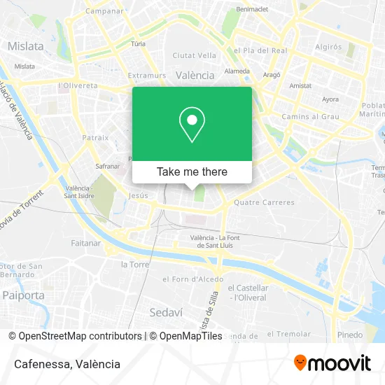 Cafenessa map