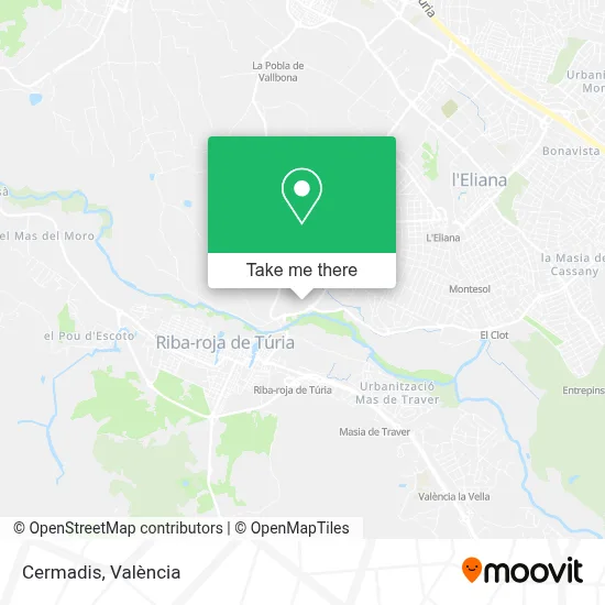 Cermadis map