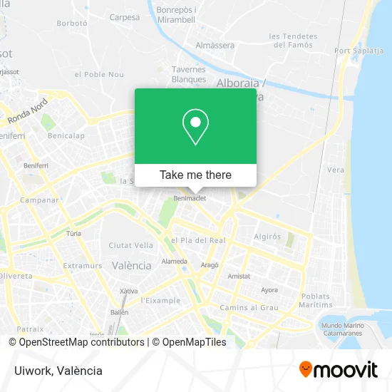 Uiwork map