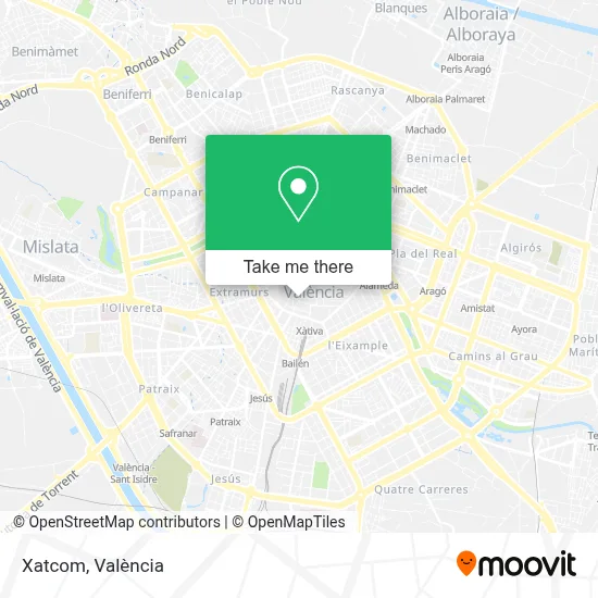 Xatcom map