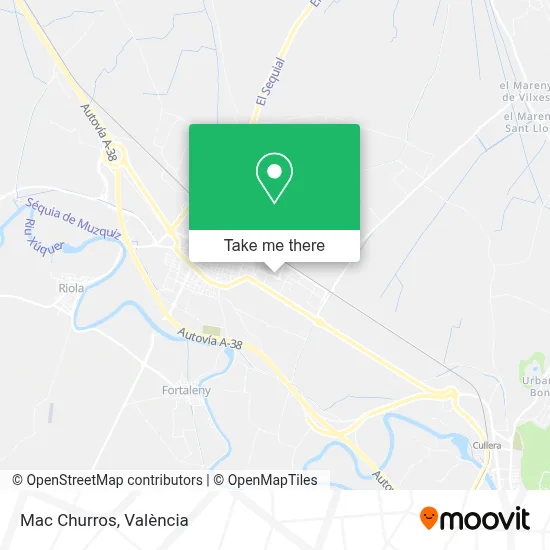Mac Churros map