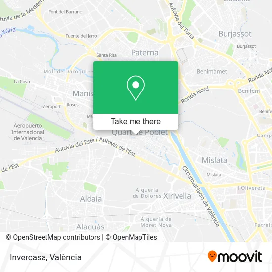Invercasa map