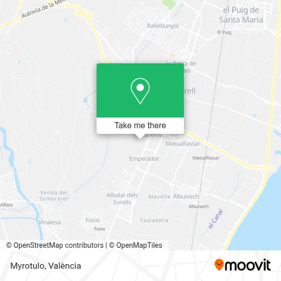 Myrotulo map