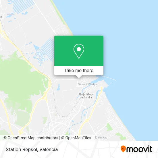 Station Repsol map