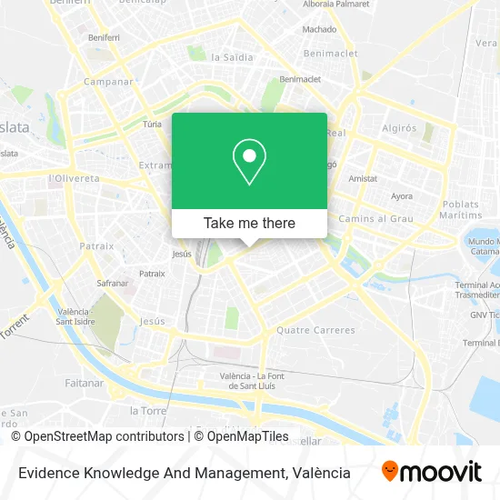 Evidence Knowledge And Management map