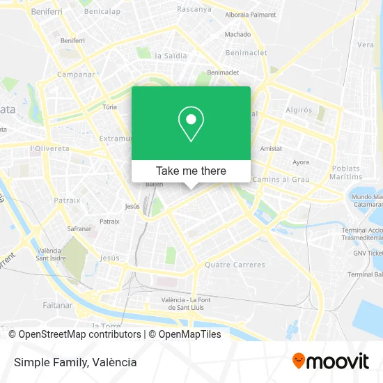 Simple Family map