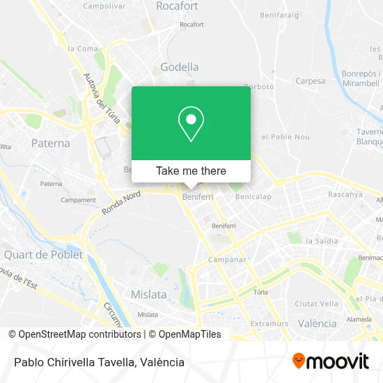 Pablo Chirivella Tavella map