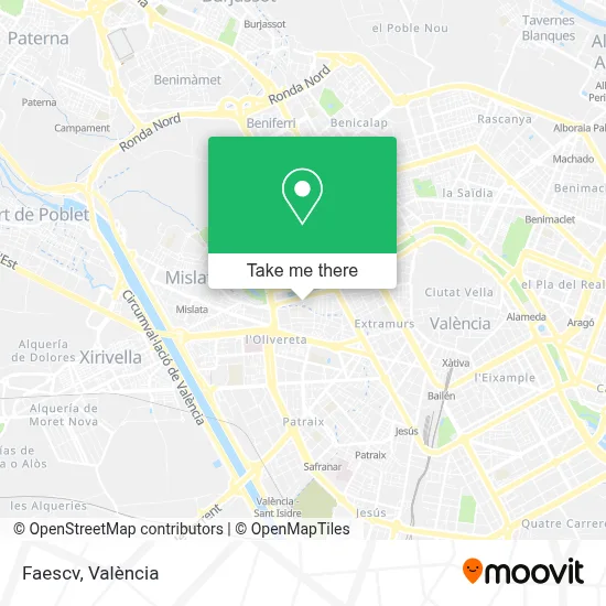 Faescv map
