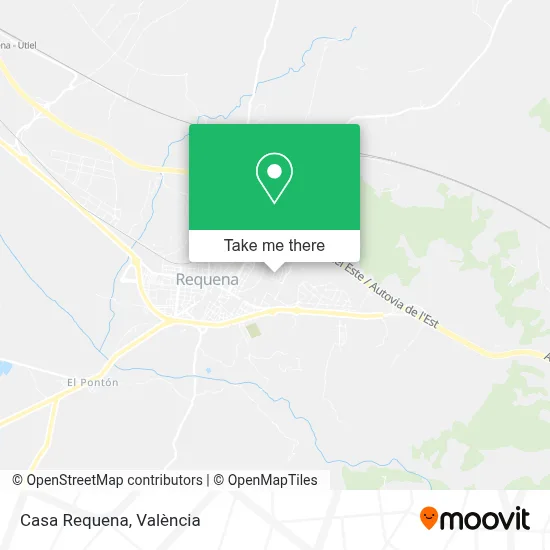 Casa Requena map