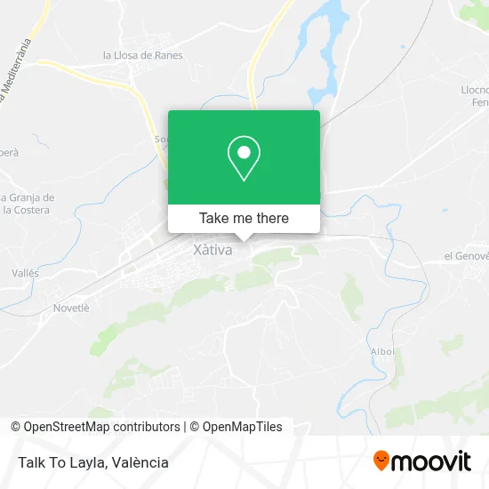 Talk To Layla map