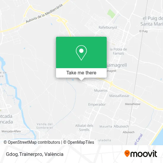 Gdog.Trainerpro map