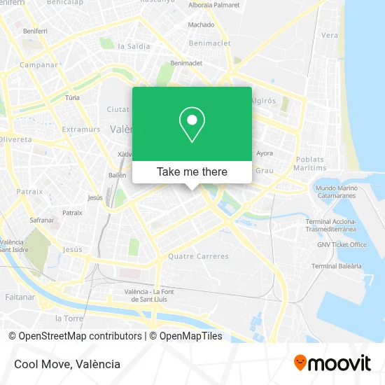 Cool Move map