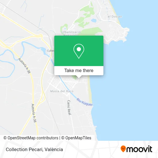 Collection Pecari map