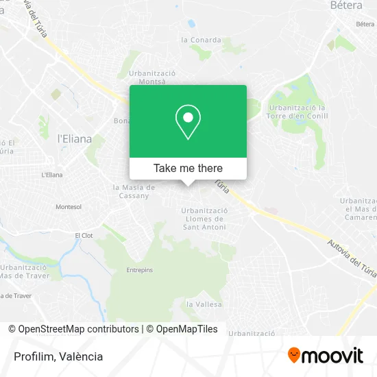 Profilim map