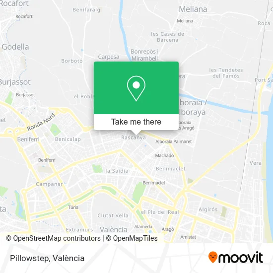 Pillowstep map