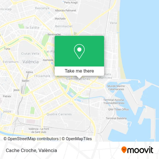 Cache Croche map